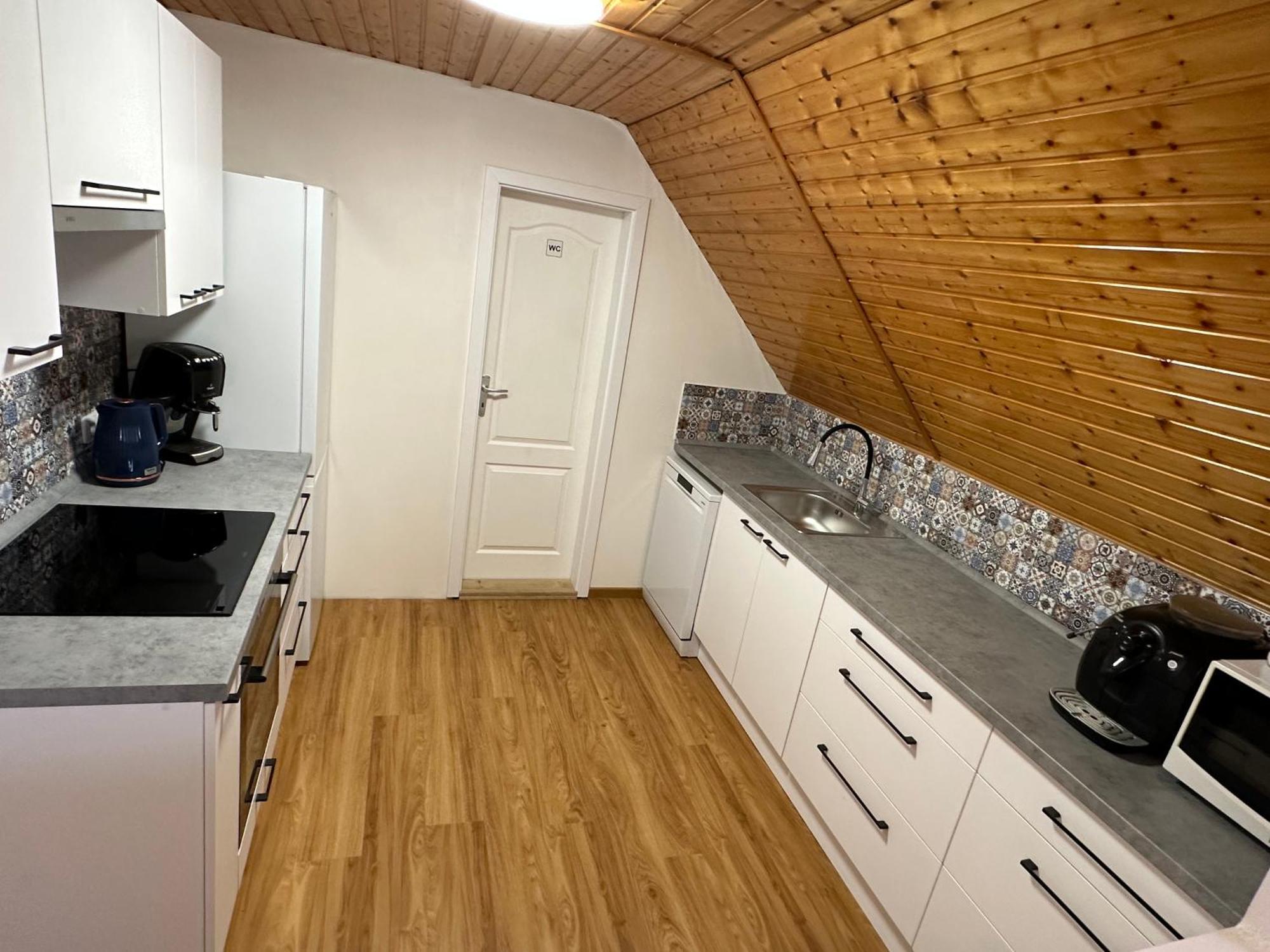 Apartman Jako U Babicky Tisá エクステリア 写真